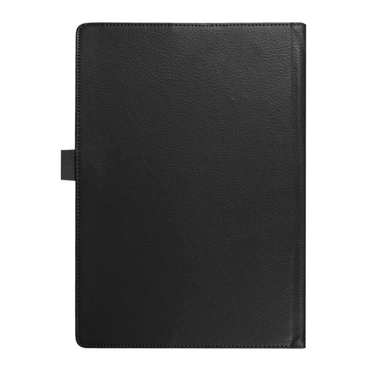 Litchi Texture Stand Leather Case for Lenovo Yoga Book 2 - Black-5