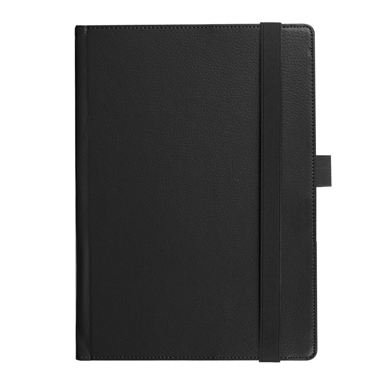 Litchi Texture Stand Leather Case for Lenovo Yoga Book 2 - Black-6