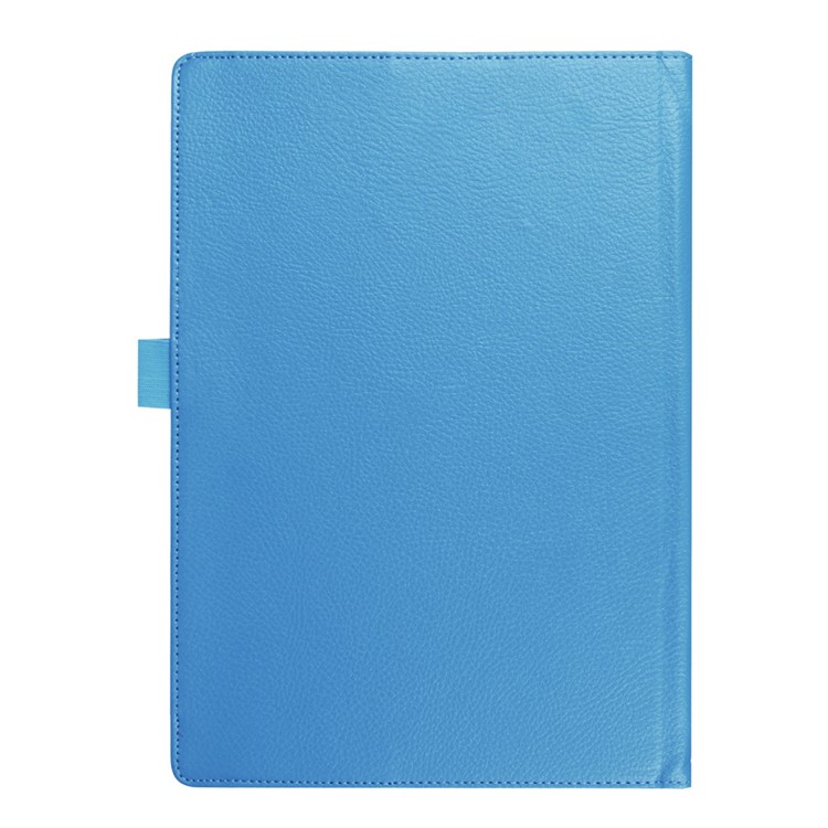Litchi Texture Stand Leather Flip Cover for Lenovo Yoga Book 2 - Baby Blue-5