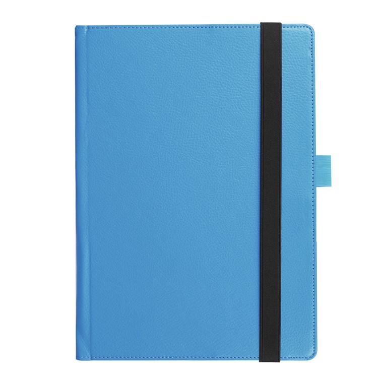 Litchi Texture Stand Leather Flip Cover for Lenovo Yoga Book 2 - Baby Blue-6