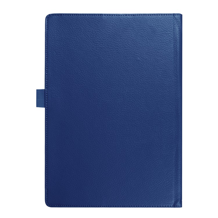 Litchi Texture Protective Leather Case for Lenovo Yoga Book 2 - Dark Blue-5