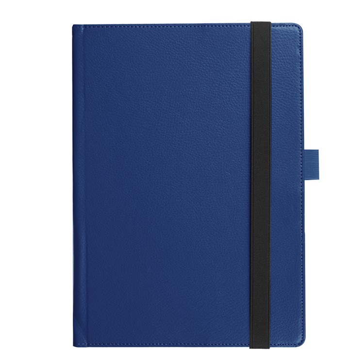 Litchi Texture Protective Leather Case for Lenovo Yoga Book 2 - Dark Blue-6