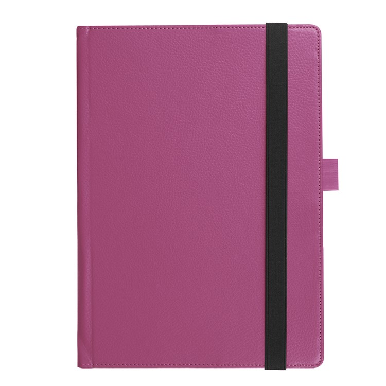 Litchi Texture Protective Leather Cover for Lenovo Yoga Book 2 - Purple-6