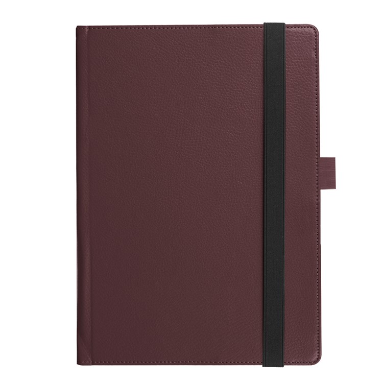 Litchi Texture Stand Flip Leather Case for Lenovo Yoga Book 2 - Brown-6