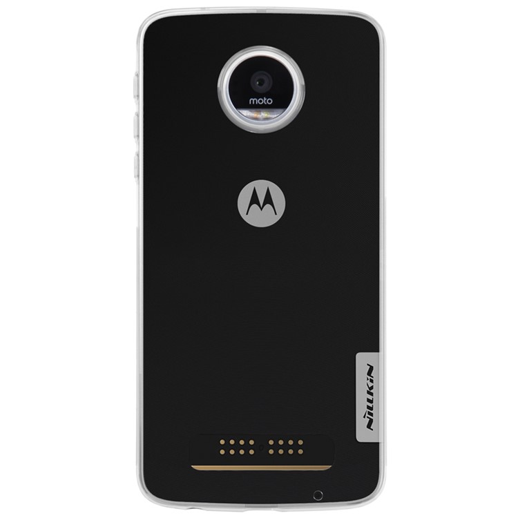 NILLKIN 0.6mm Nature TPU Case for Motorola Moto Z Play - White-1