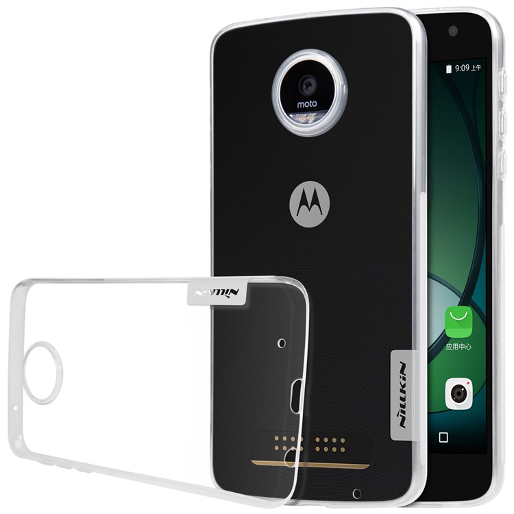 NILLKIN 0.6mm Nature TPU Case for Motorola Moto Z Play - White-6