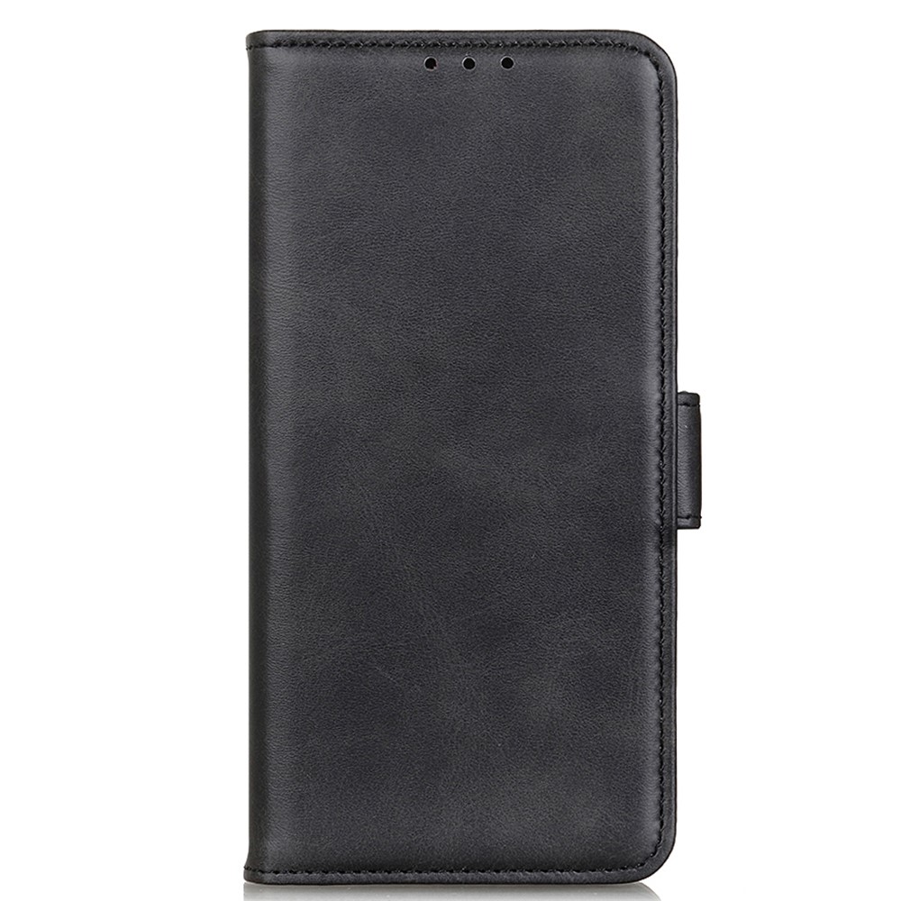 PU Leather Wallet Magnetic Flip Full Body Protection Stand Protective Phone Cover for Motorola Moto E20 / E30 / E40 - Black-2
