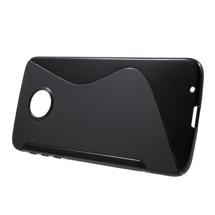 S-line TPU Case for Motorola Moto Z - Black-2