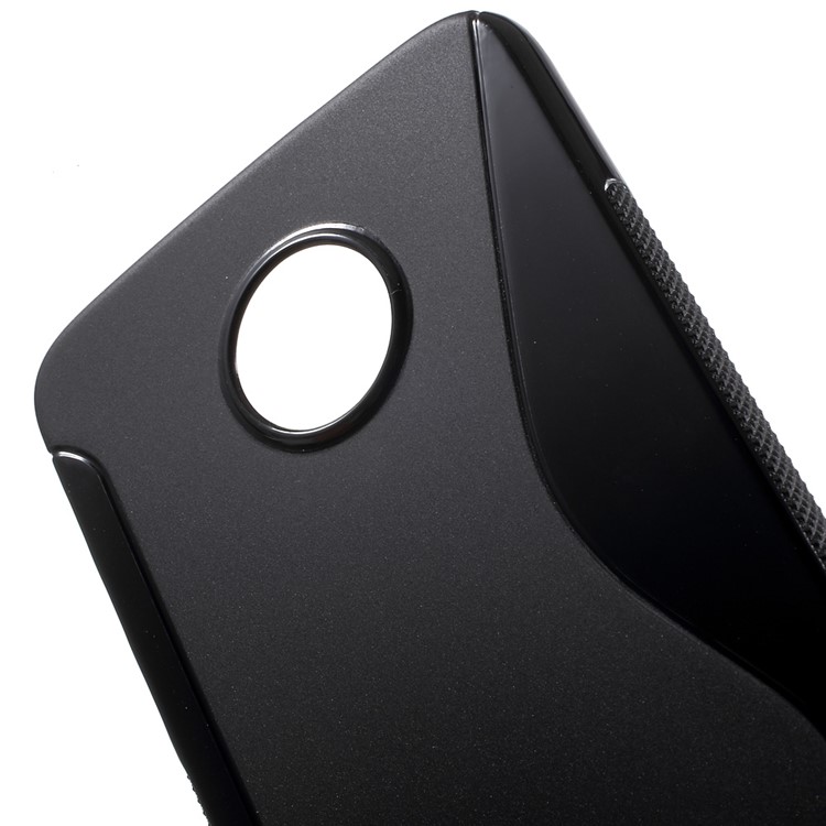 S-line TPU Case for Motorola Moto Z - Black-5
