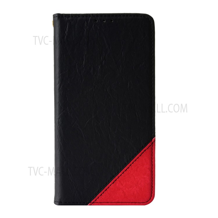 For Motorola Edge S/Motorola Moto G100 Smartphone Bag Case Auto-absorbed Magnetic Anti-scratch Leather Phone Cover Supporting Stand Wallet - Black-2