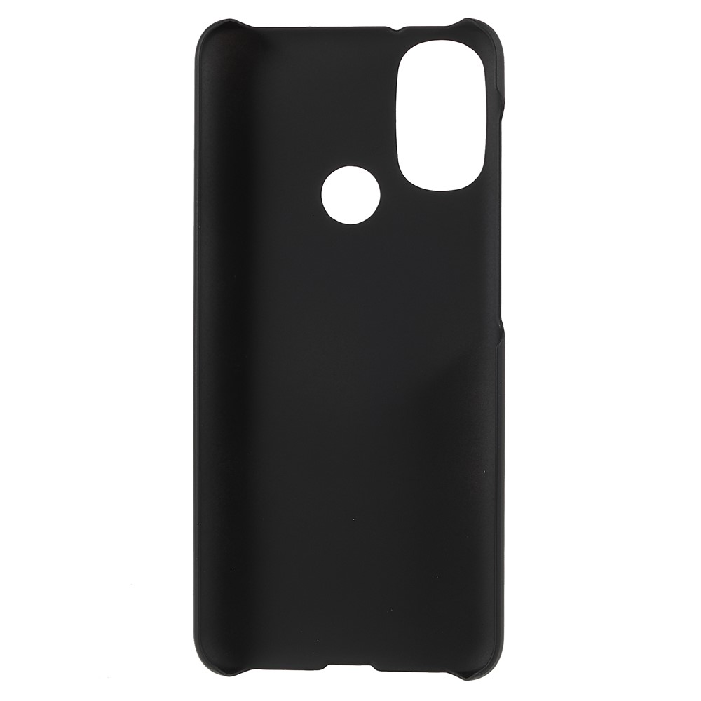 Anti-Scratch Protection Shell Rubberized Hard PC Phone Case for Motorola Moto E20/E30/E40 - Black-3