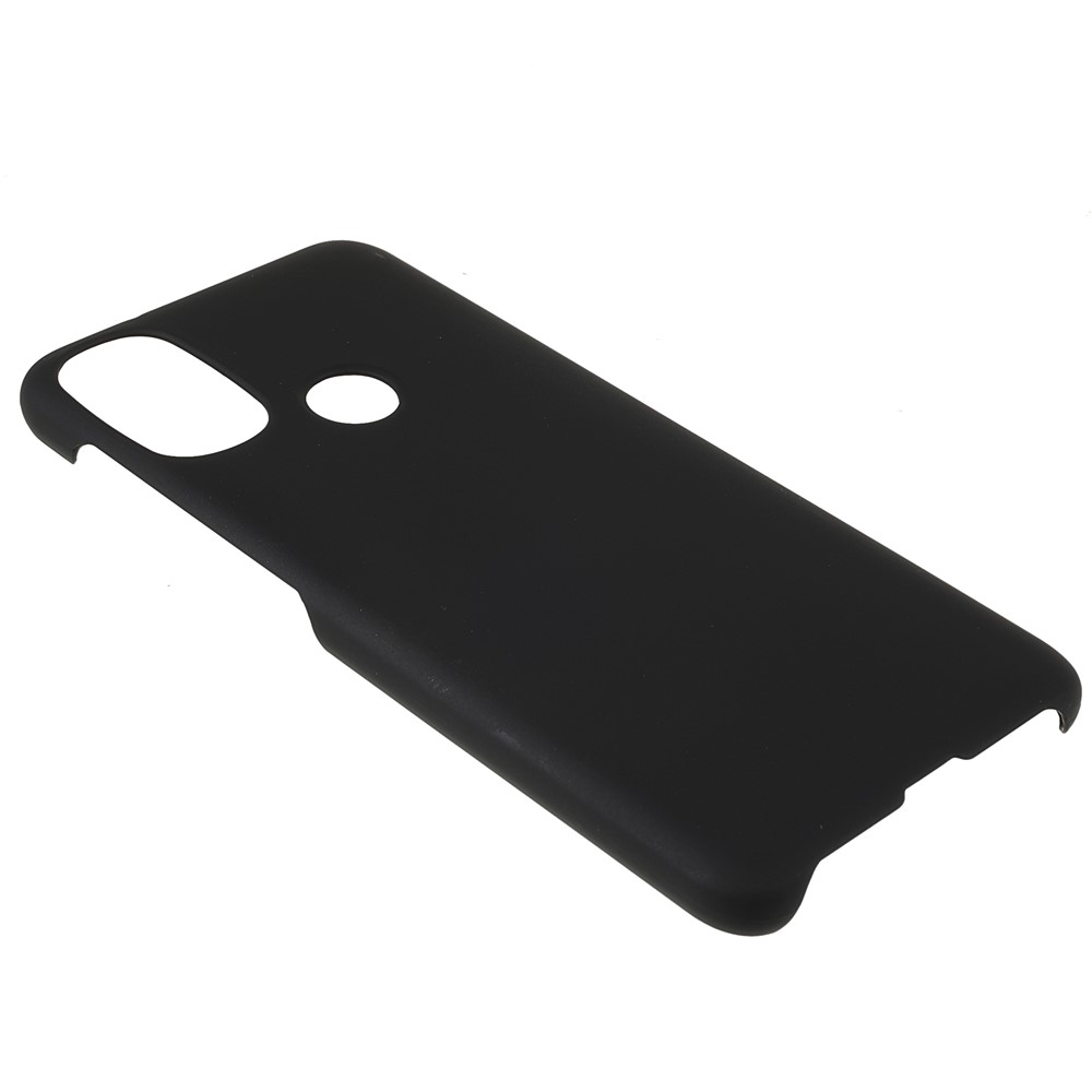 Anti-Scratch Protection Shell Rubberized Hard PC Phone Case for Motorola Moto E20/E30/E40 - Black-4