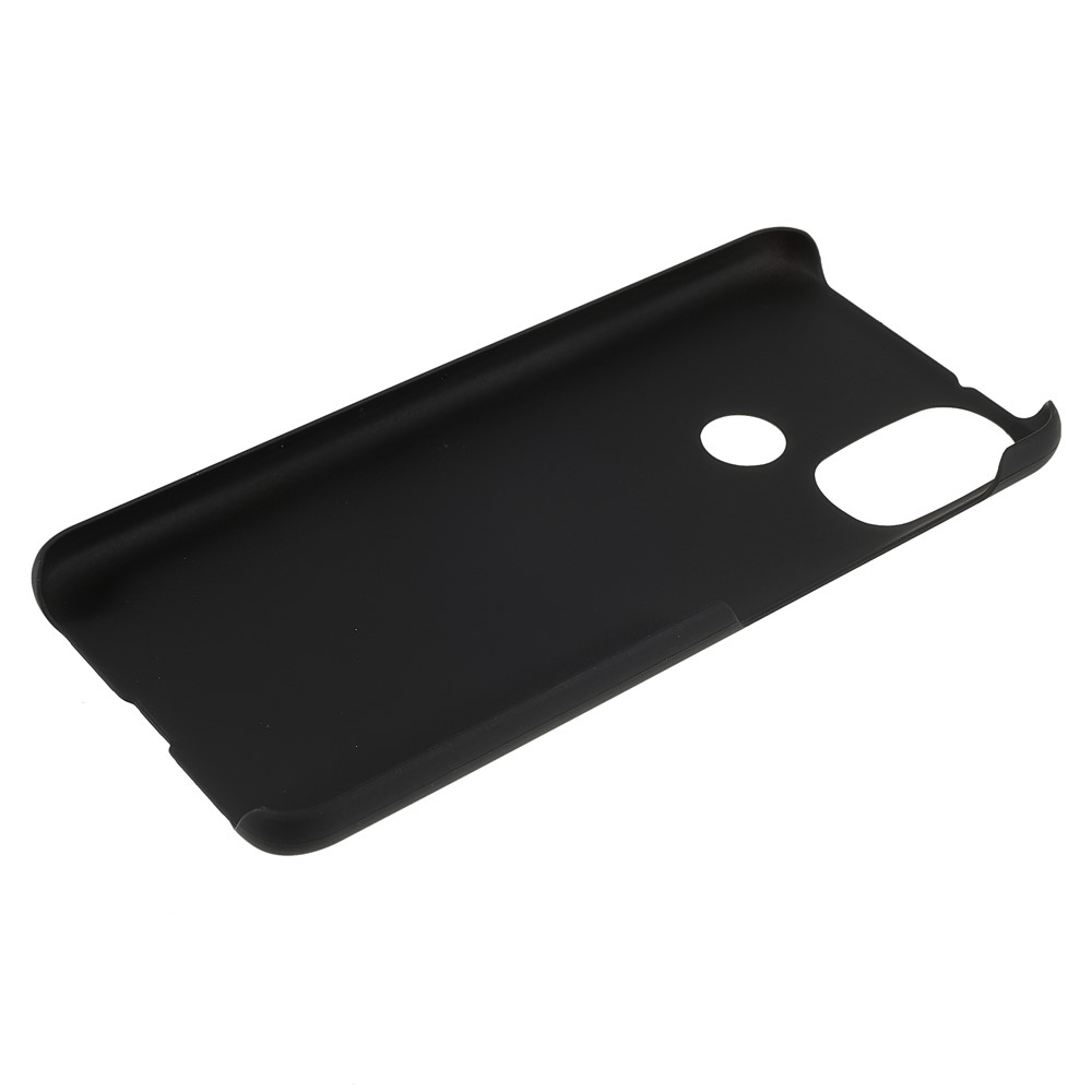 Anti-Scratch Protection Shell Rubberized Hard PC Phone Case for Motorola Moto E20/E30/E40 - Black-6