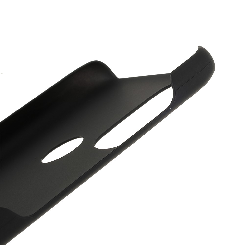 Anti-Scratch Protection Shell Rubberized Hard PC Phone Case for Motorola Moto E20/E30/E40 - Black-7