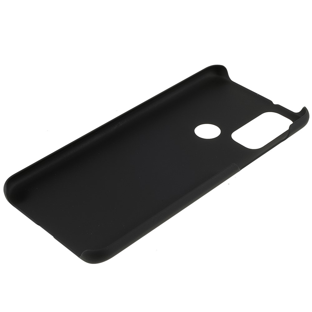 Phone Protection Covering Rubberized Hard PC Anti-Scratch Protective Phone Case for Motorola G Pure - Black-6