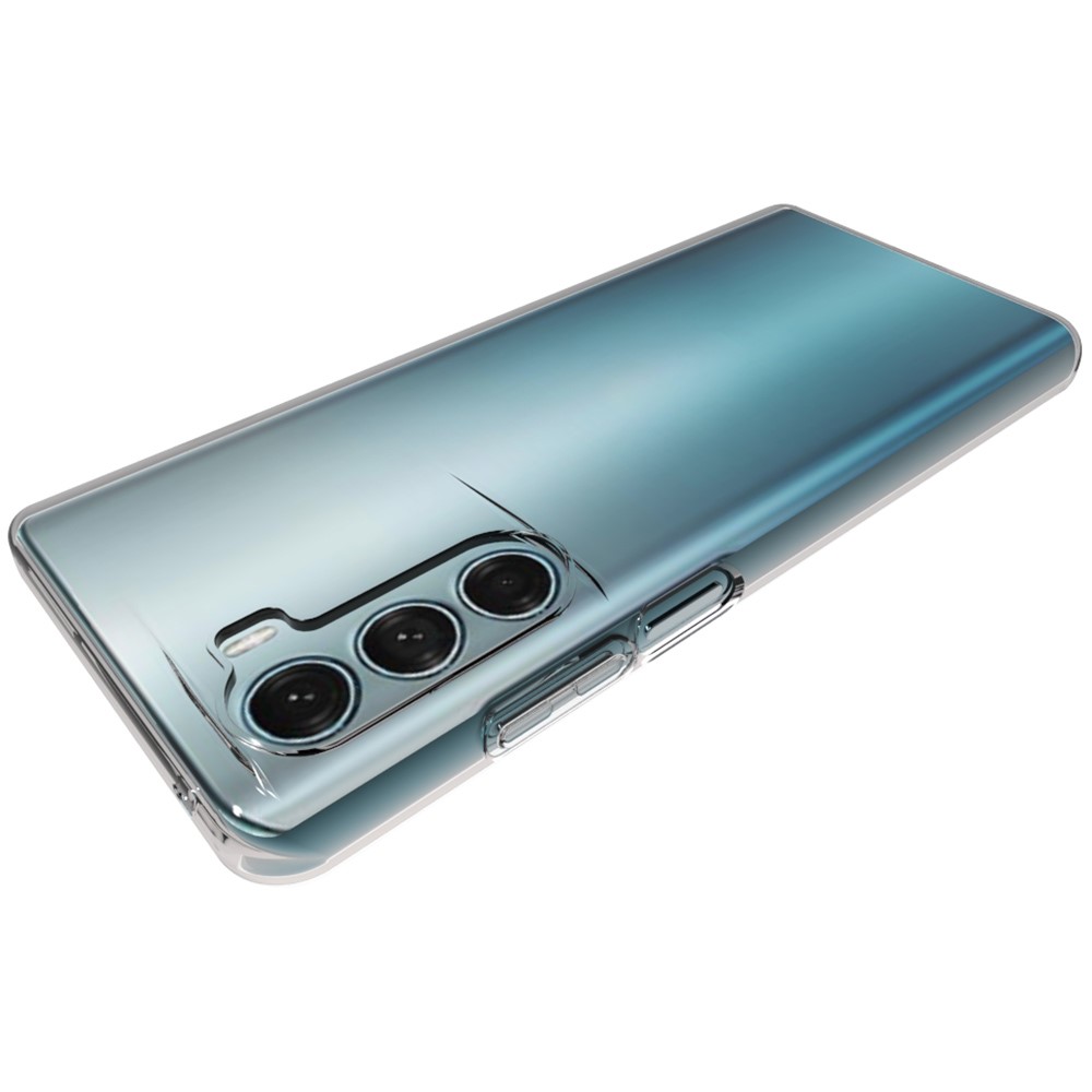 10Pcs/Pack Inner Watermark-resistant Transparent Soft TPU Phone Back Case Cover for Motorola Moto G200 5G-4
