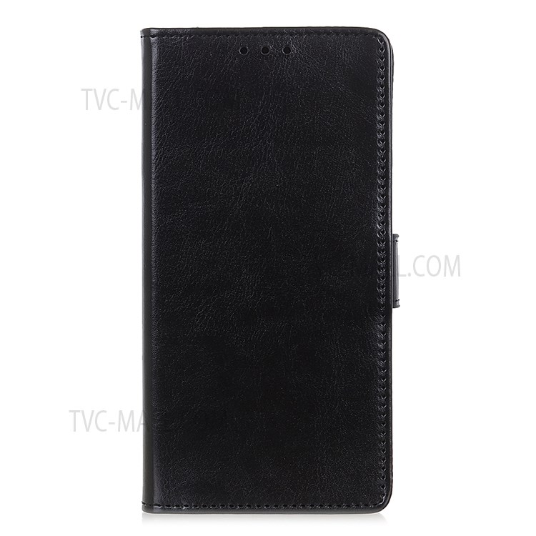Magnetic Closure PU Leather Wallet Cover Flip Stand Folio Phone Case for Motorola Moto G Power (2022) - Black-2