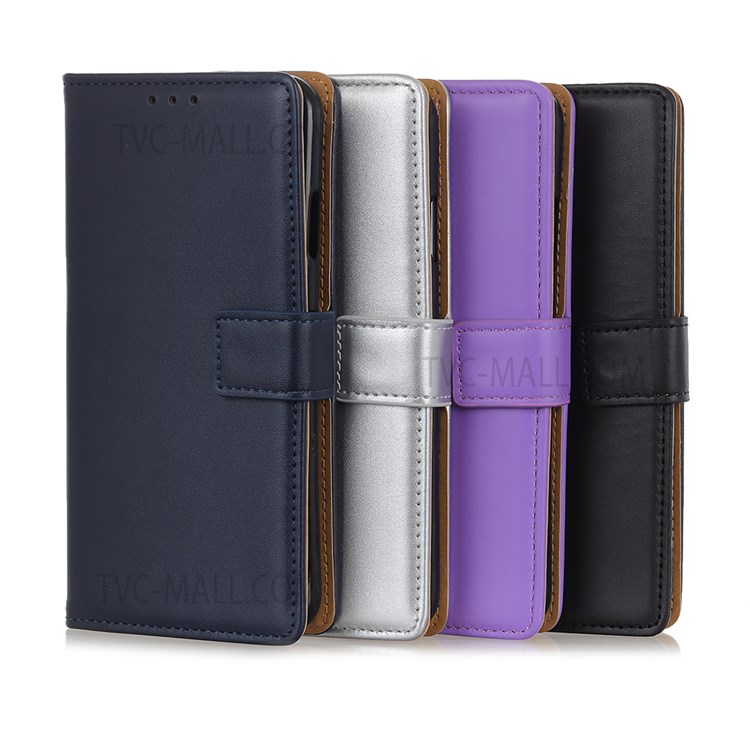 PU Leather Flip Wallet Case Shockproof Magnetic Closure Protective Stand Cover for Motorola Moto G Power (2022) - Black-12