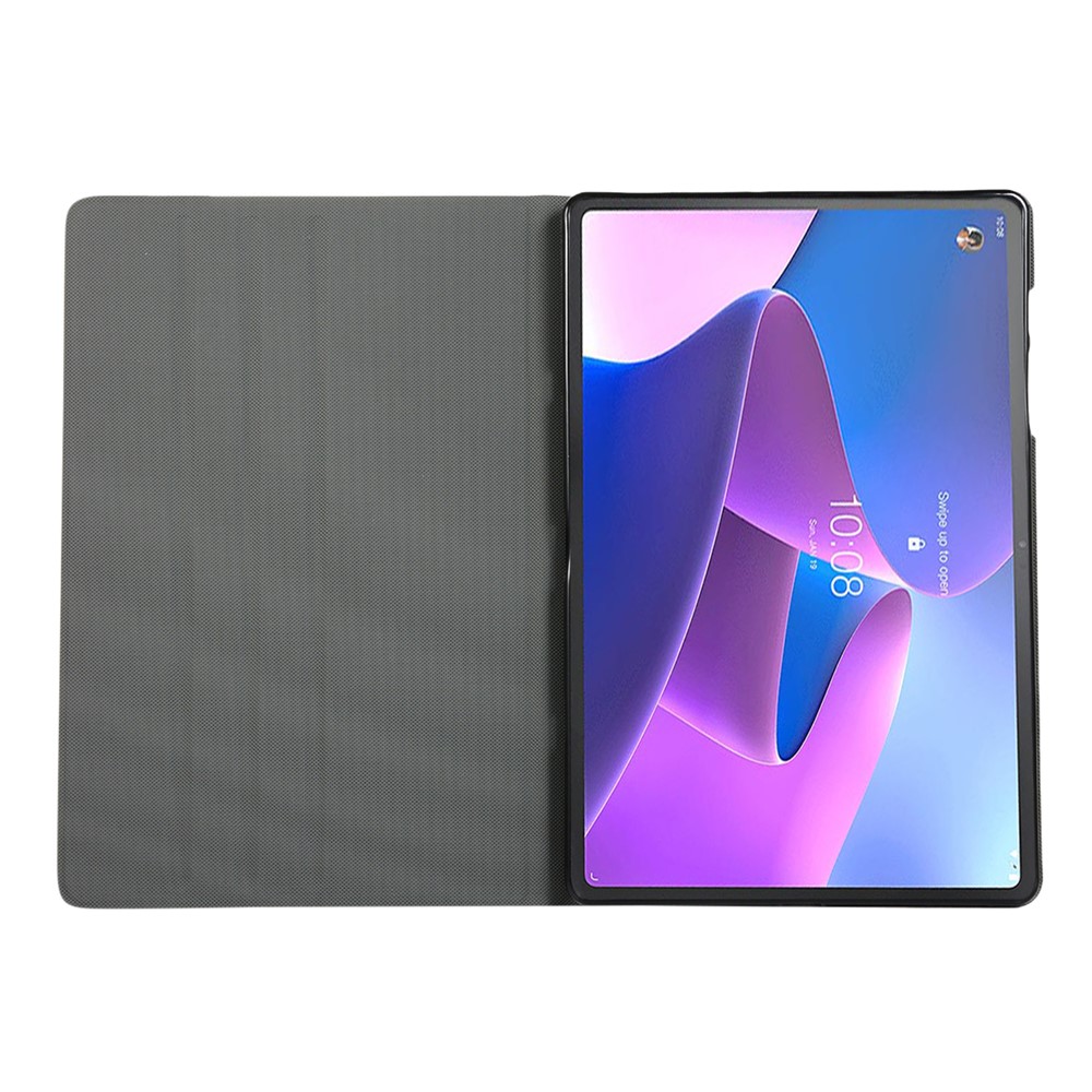 Shockproof PU Leather Shockproof Folio Stand Tablet Case Cover Protector for Lenovo Tab P12 Pro - Gold-4