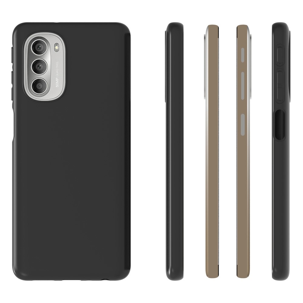 10Pcs/Pack Matte Surface Phone Case Flexible TPU Protective Cover for Motorola Moto G51 5G-5