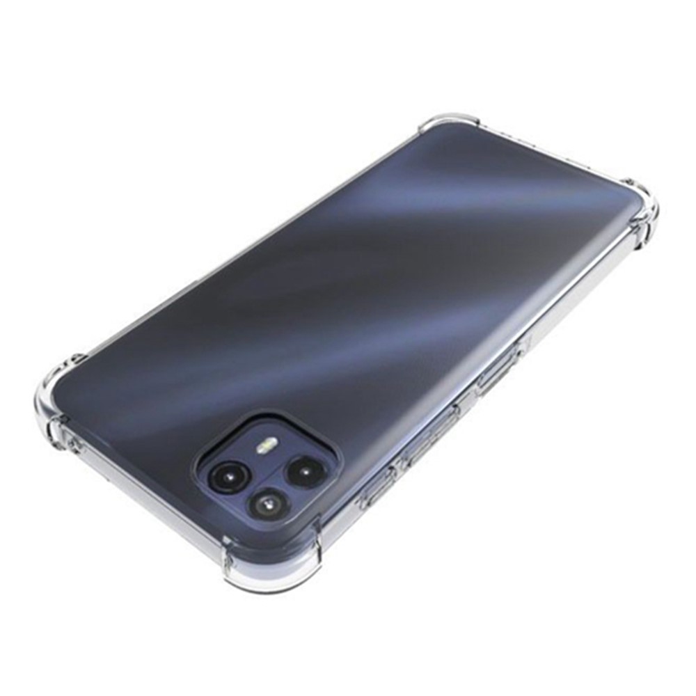 Flexible Soft TPU Transparent Scratch Resistant Non-Slip Back Cover for Motorola Moto G50 5G-3