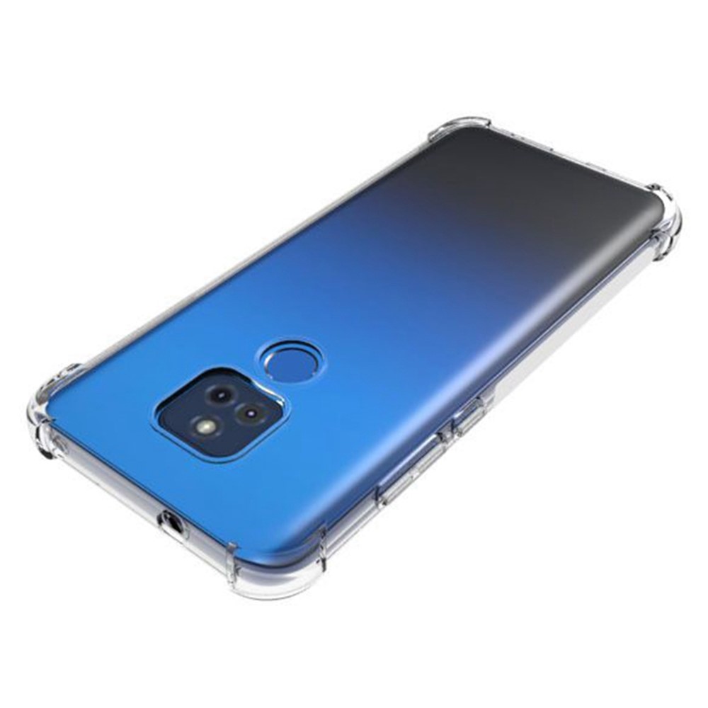 Crystal Clear Design Shockproof Non-Slip Cell Phone Case for Motorola Moto G Play (2021)-2