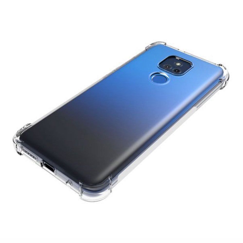 Crystal Clear Design Shockproof Non-Slip Cell Phone Case for Motorola Moto G Play (2021)-3