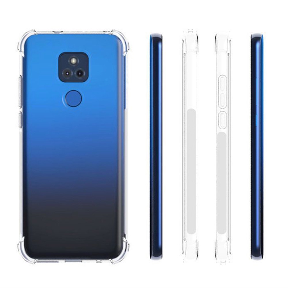Crystal Clear Design Shockproof Non-Slip Cell Phone Case for Motorola Moto G Play (2021)-5