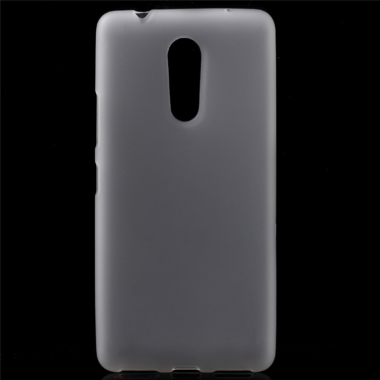 Double-sided Frosted TPU Shell Case for Lenovo K6 Note - White-1