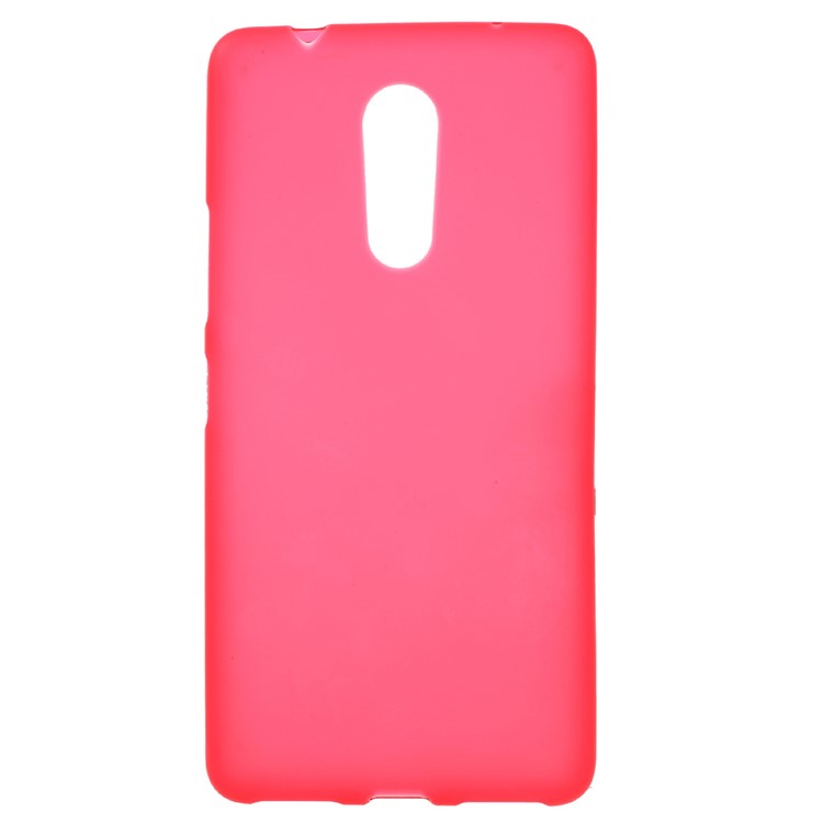 Double-sided Frosted TPU Protective Case for Lenovo K6 Note - Red-1
