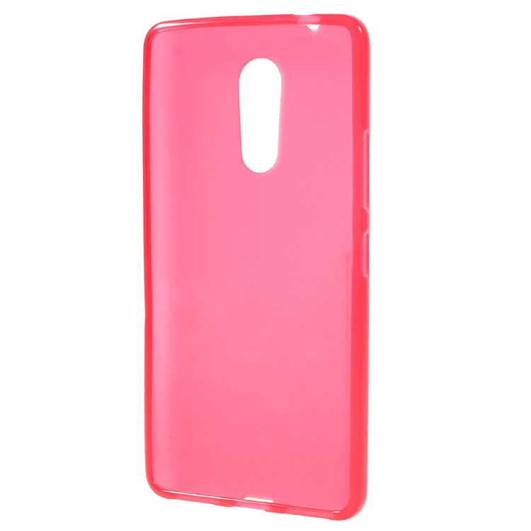 Double-sided Frosted TPU Protective Case for Lenovo K6 Note - Red-2
