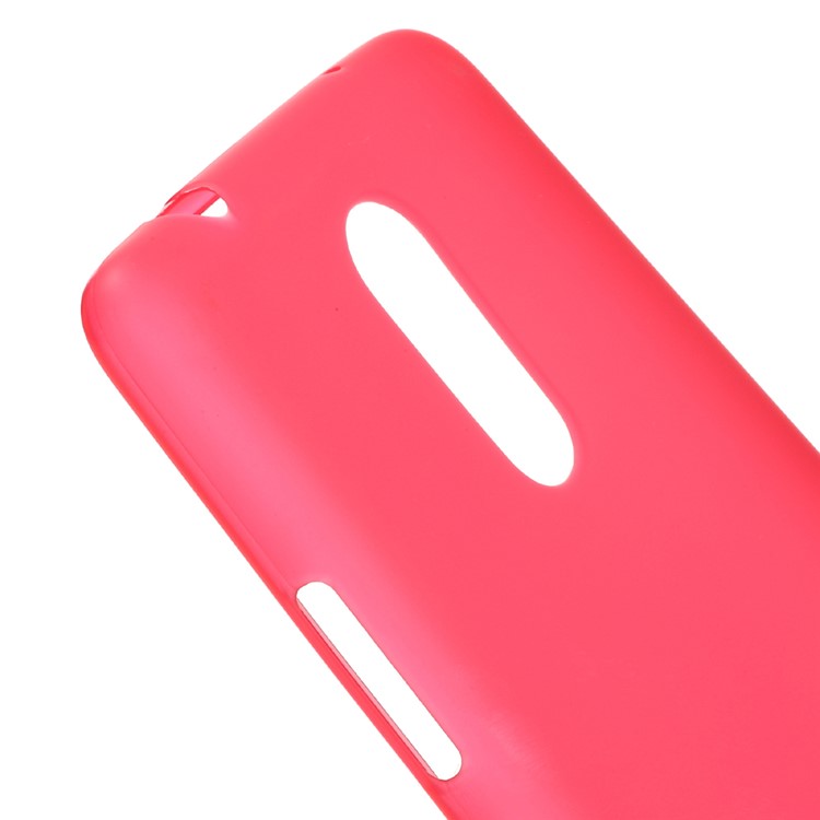 Double-sided Frosted TPU Protective Case for Lenovo K6 Note - Red-3