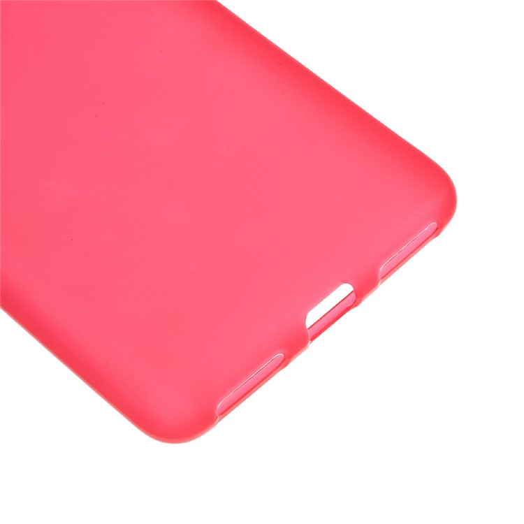 Double-sided Frosted TPU Protective Case for Lenovo K6 Note - Red-4