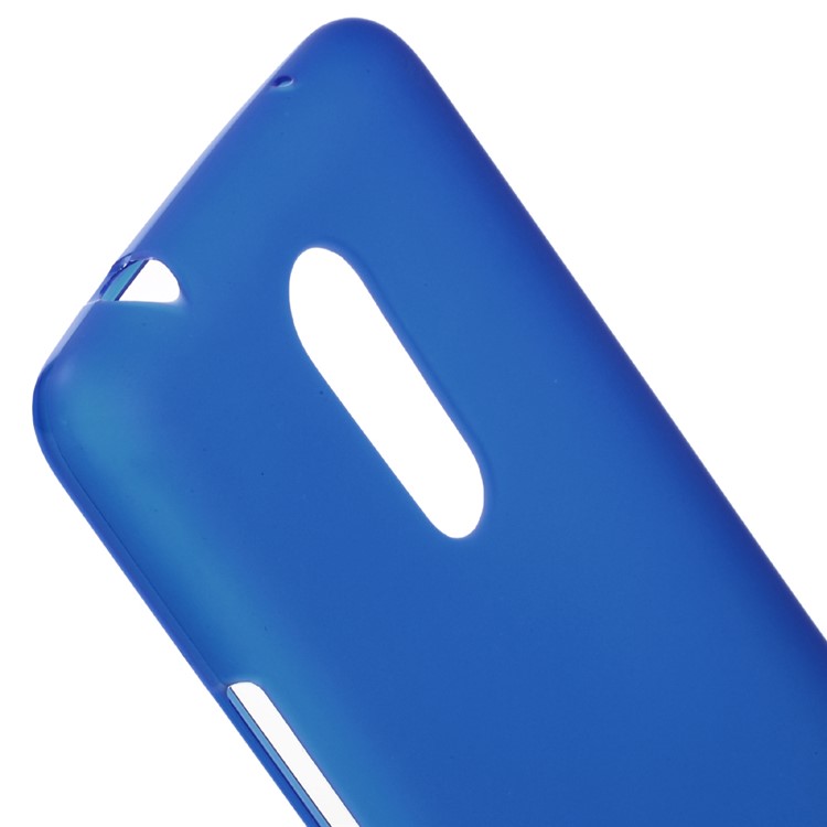 Double-sided Frosted TPU Protective Case for Lenovo K6 Note - Blue-3