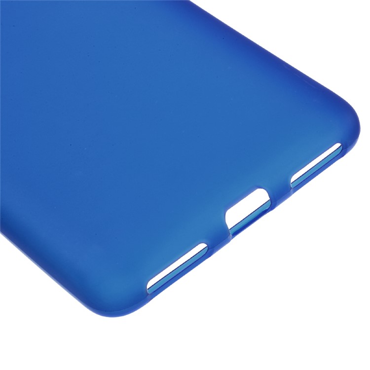 Double-sided Frosted TPU Protective Case for Lenovo K6 Note - Blue-4