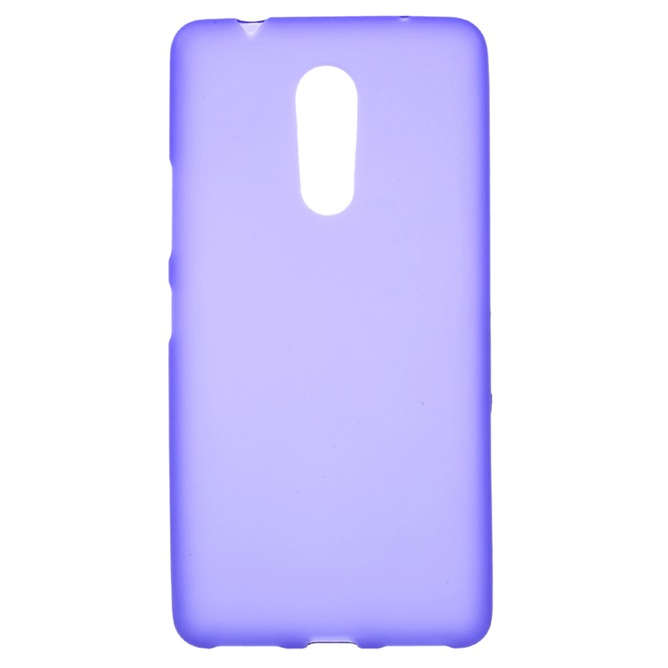 Double-sided Frosted TPU Cover for Lenovo K6 Note - Purple-1
