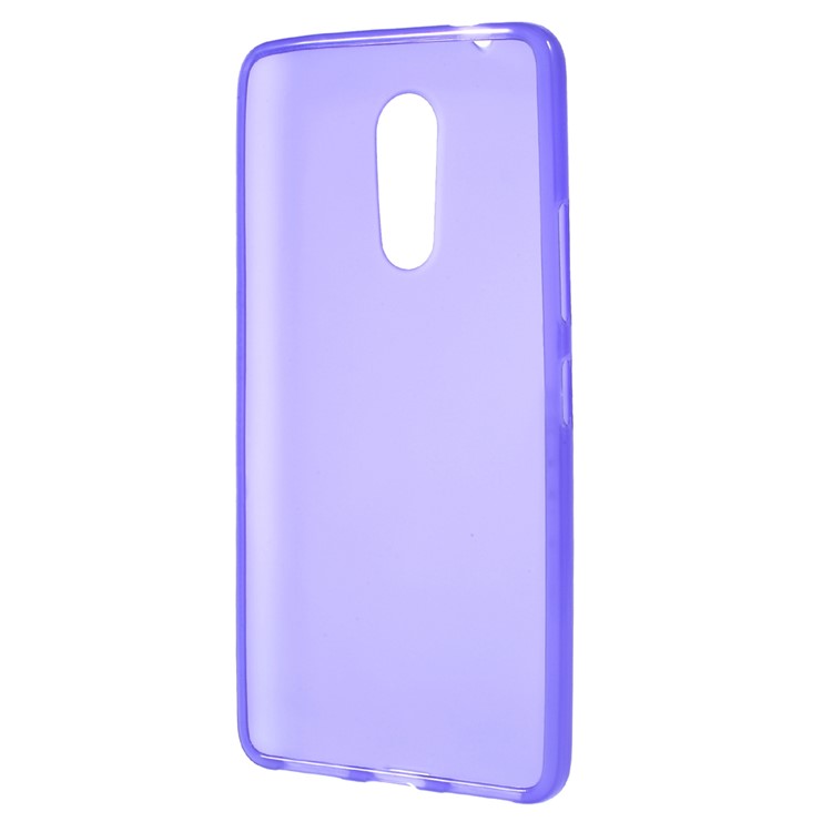Double-sided Frosted TPU Cover for Lenovo K6 Note - Purple-2