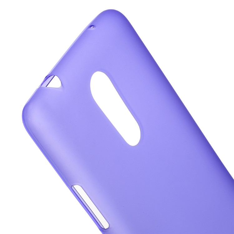 Double-sided Frosted TPU Cover for Lenovo K6 Note - Purple-3