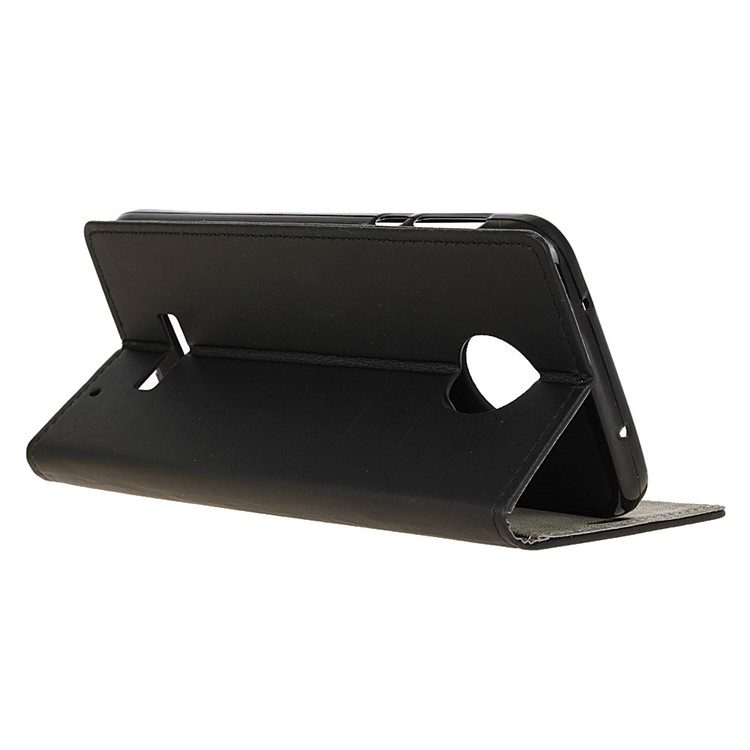 Wallet Leather Stand Case for Motorola Moto Z Play - Black-6