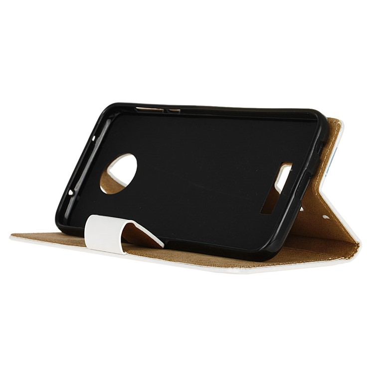 Wallet Leather Magnetic Case for Motorola Moto Z Play - Autumn Maple Tree-5