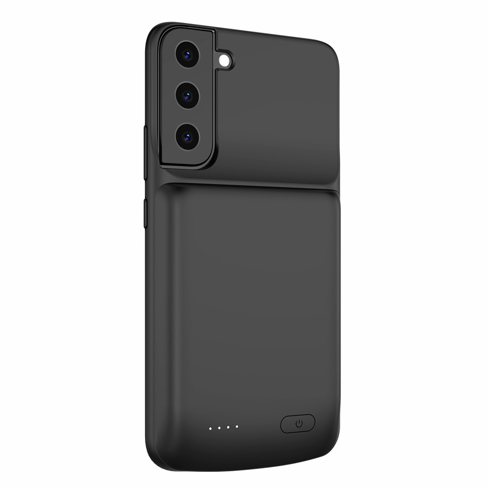 ZHX-208 4800mAh Rechargeable Battery Cover Soft TPU Edge Phone Charging Case for Samsung Galaxy S22+ 5G-2