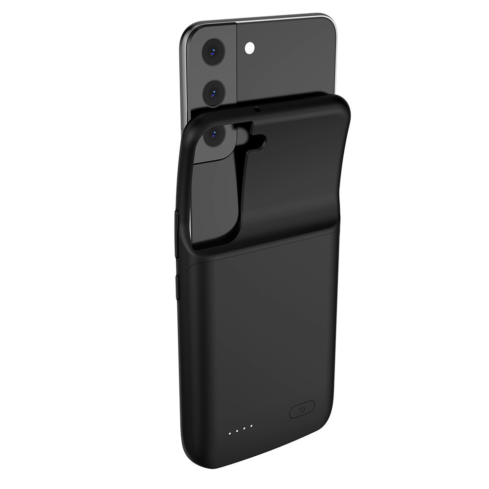 ZHX-208 4700mah Rechargeable Battery Cover Phone Charging Case with Soft TPU Edge for Samsung Galaxy S22 5G-4