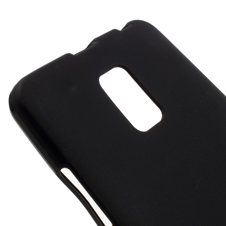 Matte Anti-fingerprint TPU Gel Case for Lenovo A6600 - Black-3