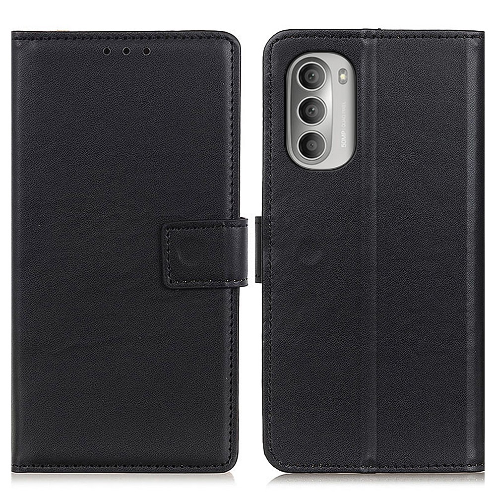 For Motorola Moto G Stylus (2022) Book PU Leather Wallet Phone Case Magnetic shockproof Protective Cover with Stand Function - Black-1