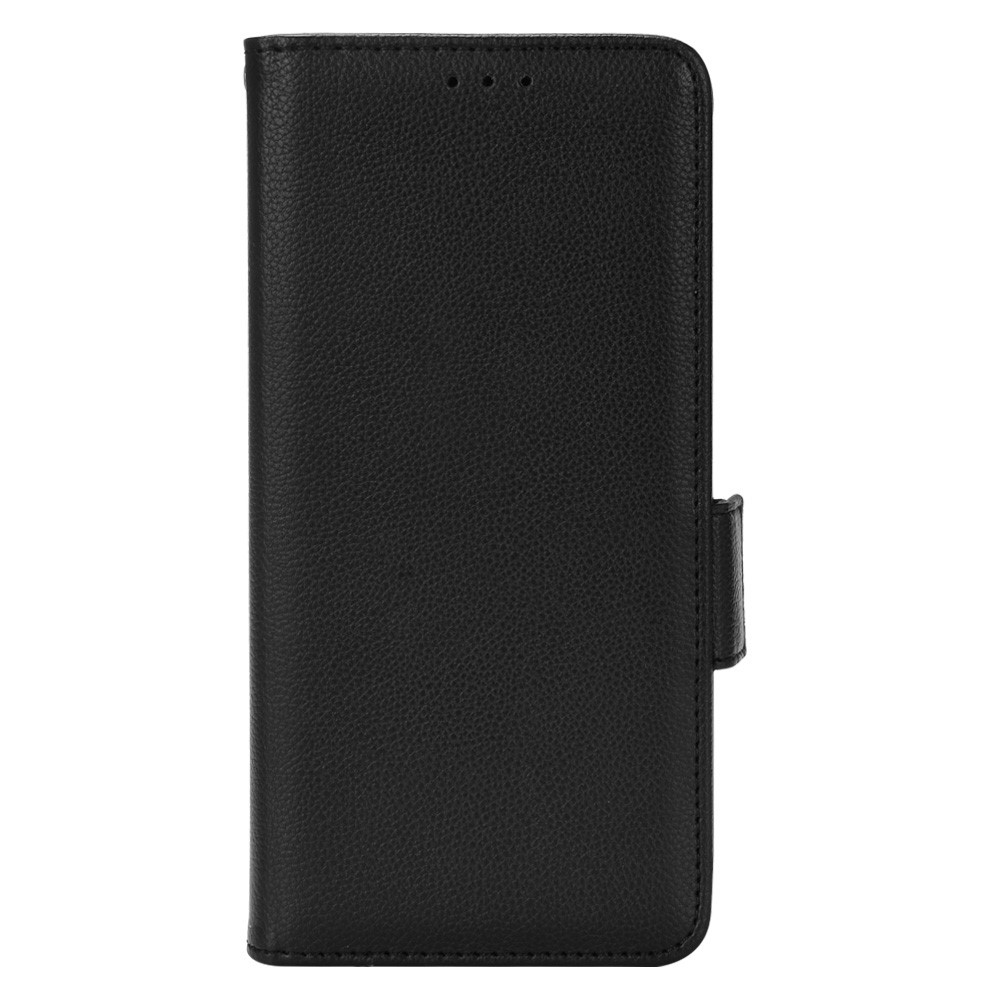 For Motorola Moto G 5G/One 5G Ace Double Magnetic Clasp All-inclusive Protection Phone Cover Litchi Texture Leather Flip Case with Wallet Stand - Black-2