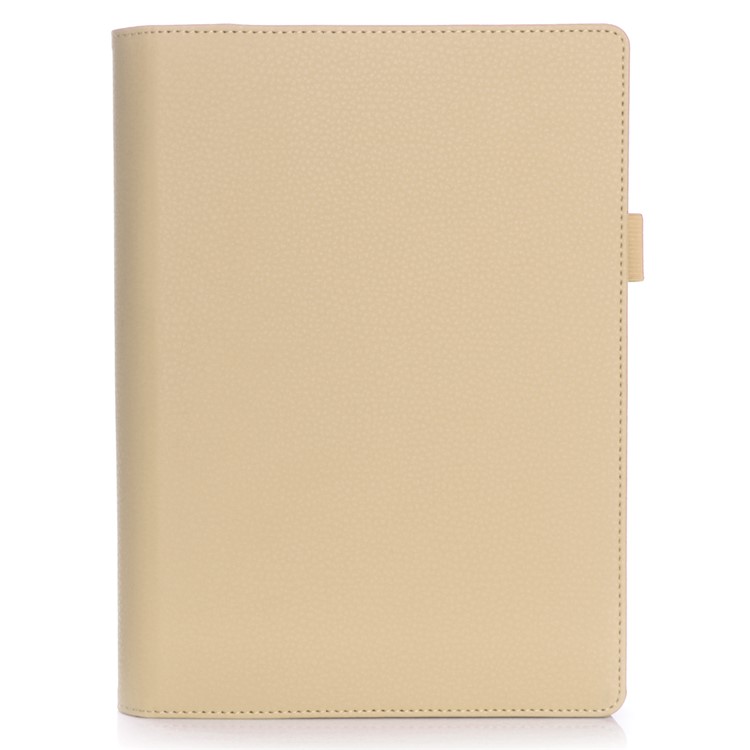 Leather Card Slot Stand Cover with Elastic Strap for Lenovo Yoga Tab 3 Plus - Gold-2