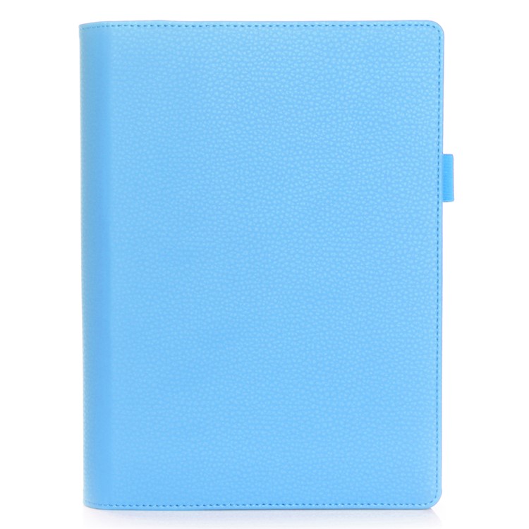 Leather Card Slot Stand Shell with Elastic Strap for Lenovo Yoga Tab 3 Plus - Blue-2
