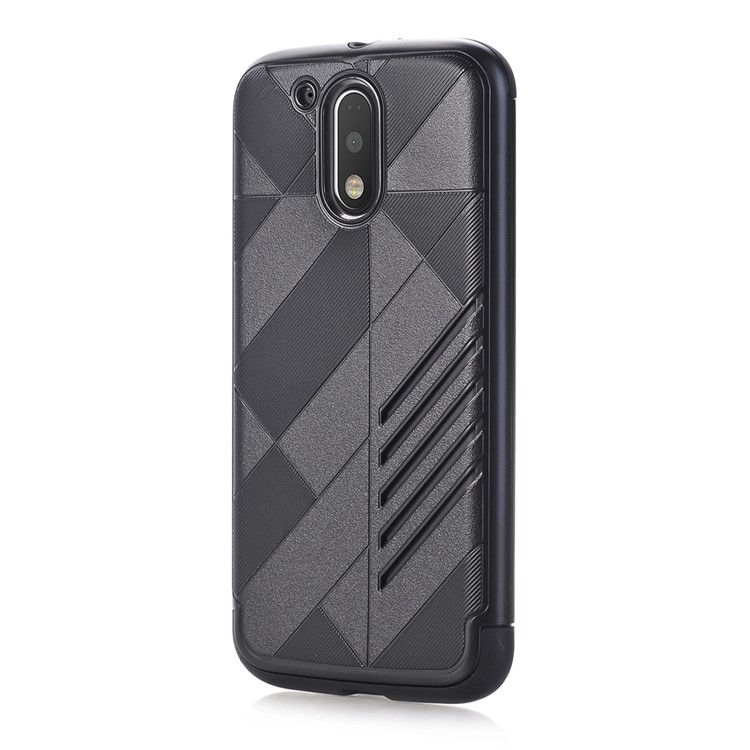 Armor 2-in-1 PC + TPU Hybrid Case for Motorola Moto G4 / G4 Plus - Black-1