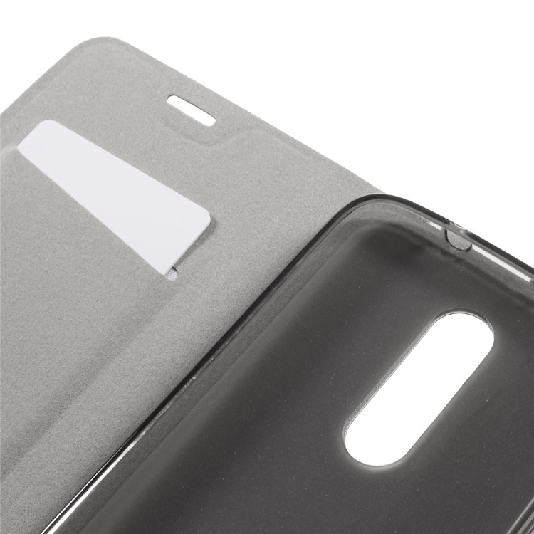 Crazy Horse Leather Stand Case for Motorola Moto M - Black-7