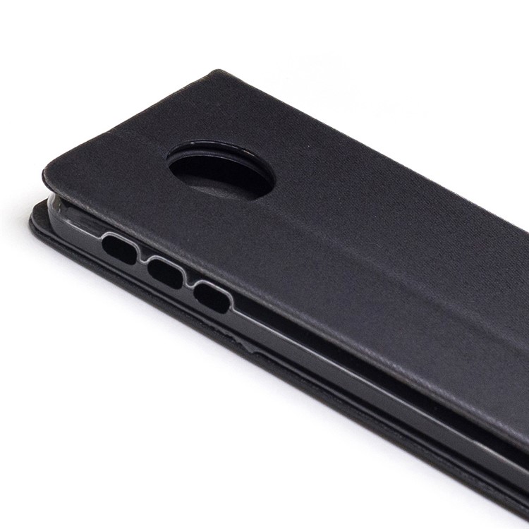 Two-color Leather Stand Case for Motorola Moto Z - Black-6